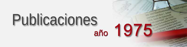 Publicaciones Grupo Corpal 1975