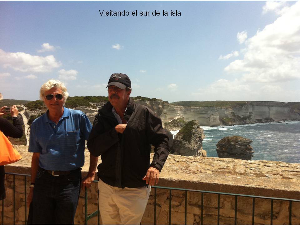 Visitando el sur de la isla, Alfonso y José