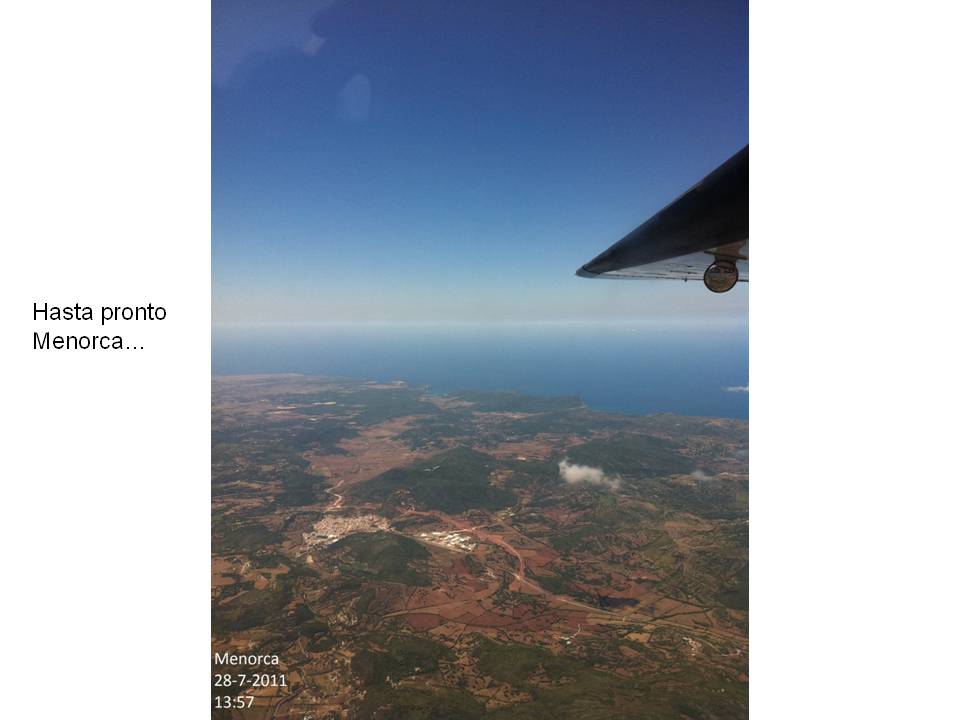 Vista aérea Menorca