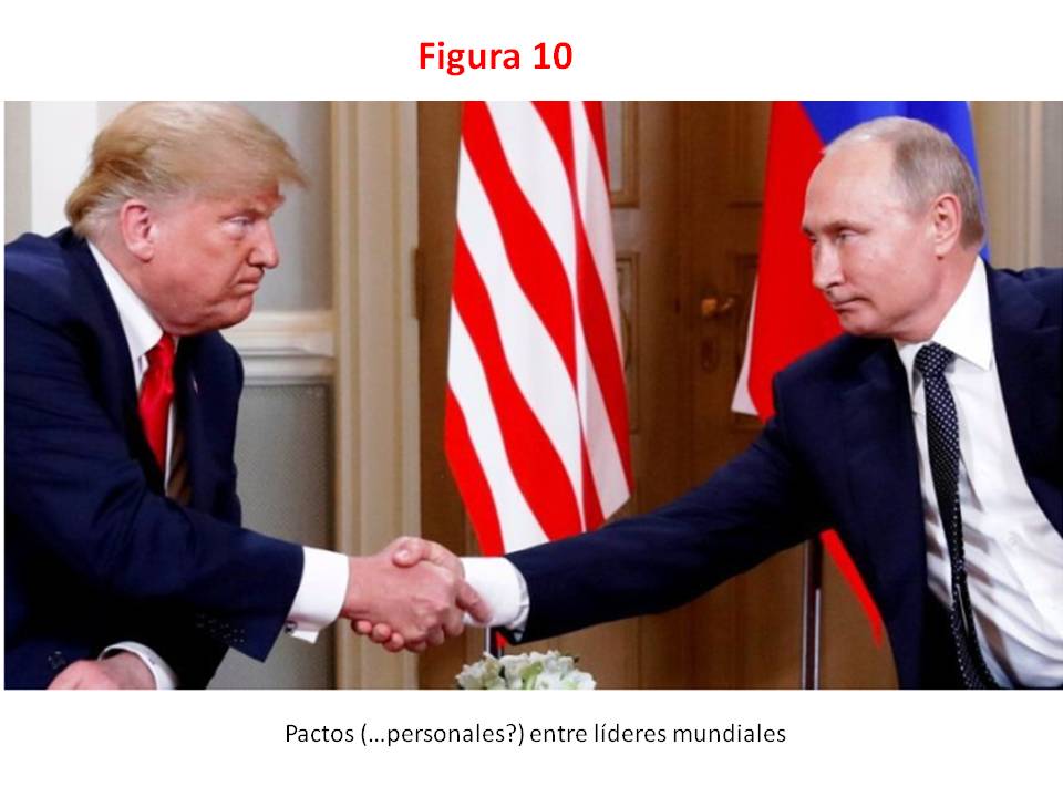 Donald Trump y Vladimir Putin 