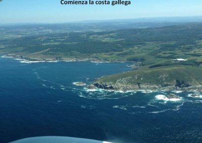 Comienza la costa gallega