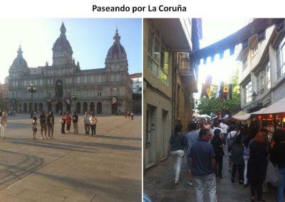 Paseando por la Coruña