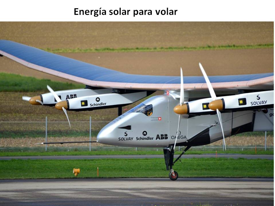 Energía solar para volar