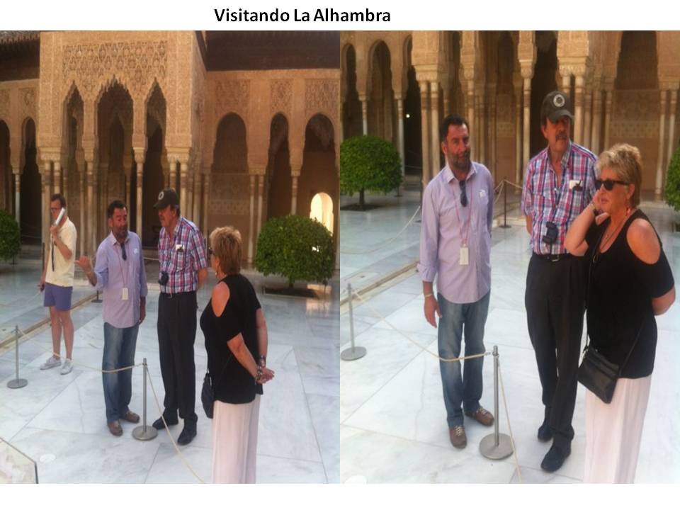 Visitando la Alhambra