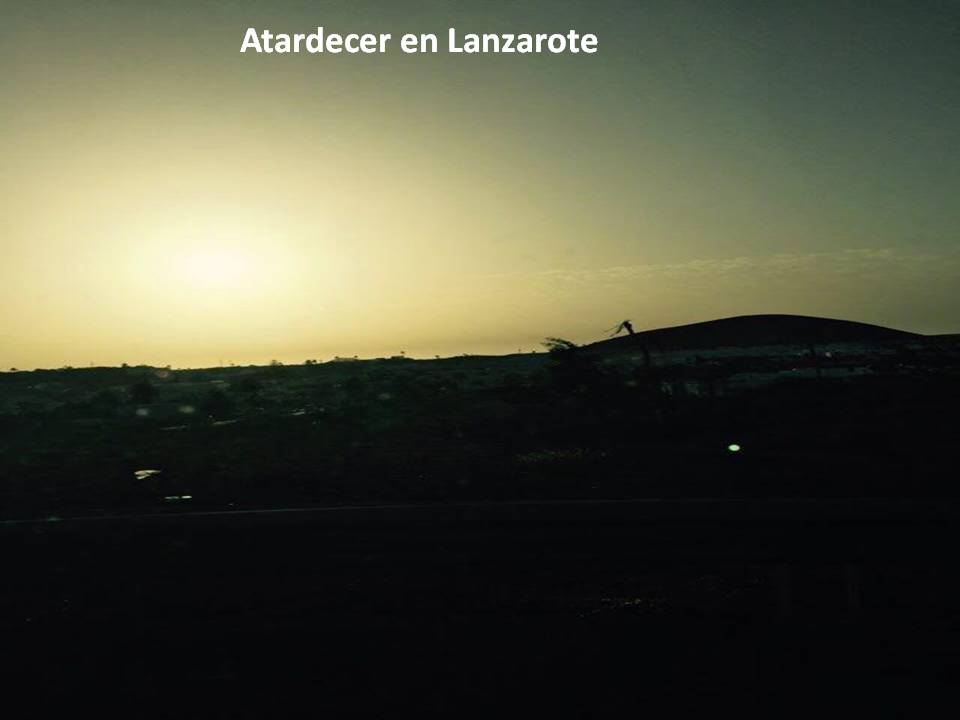 Atardecer en Lazarote