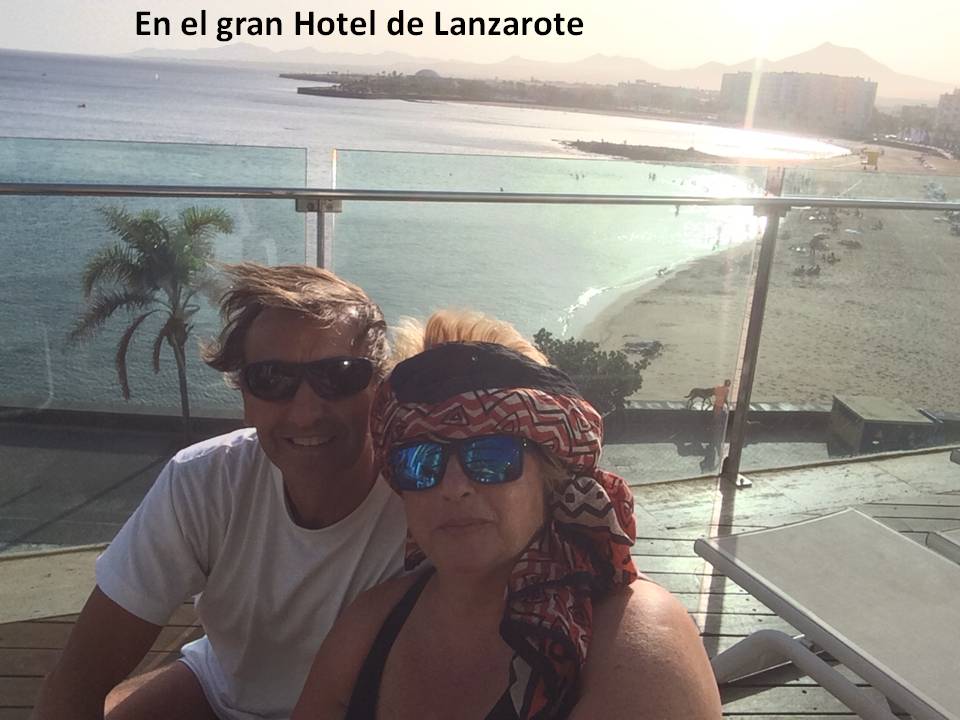 En el gran hotel de Lanzarote